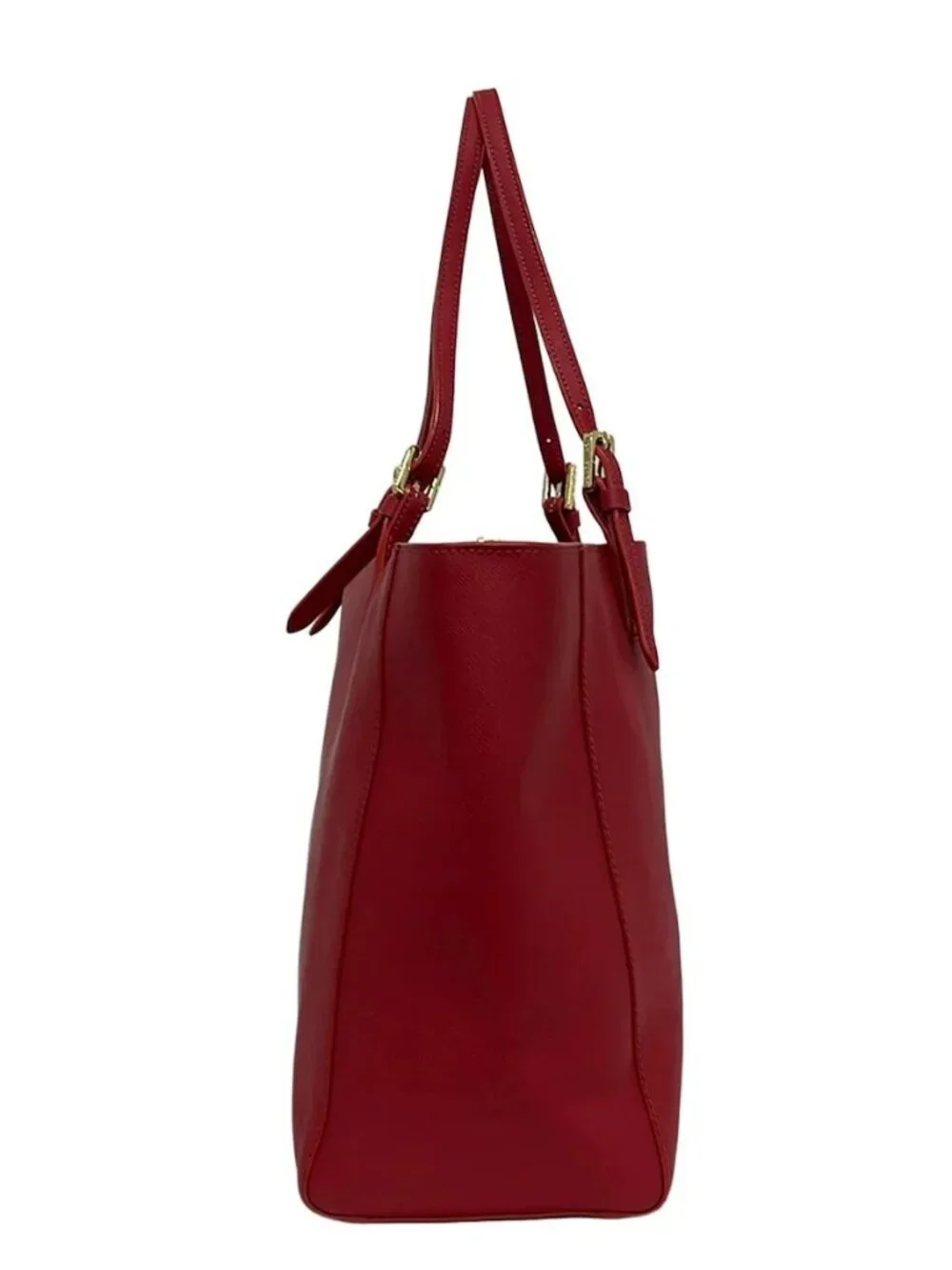 TORY BURCH Bordeaux Leather Shoulder Bag